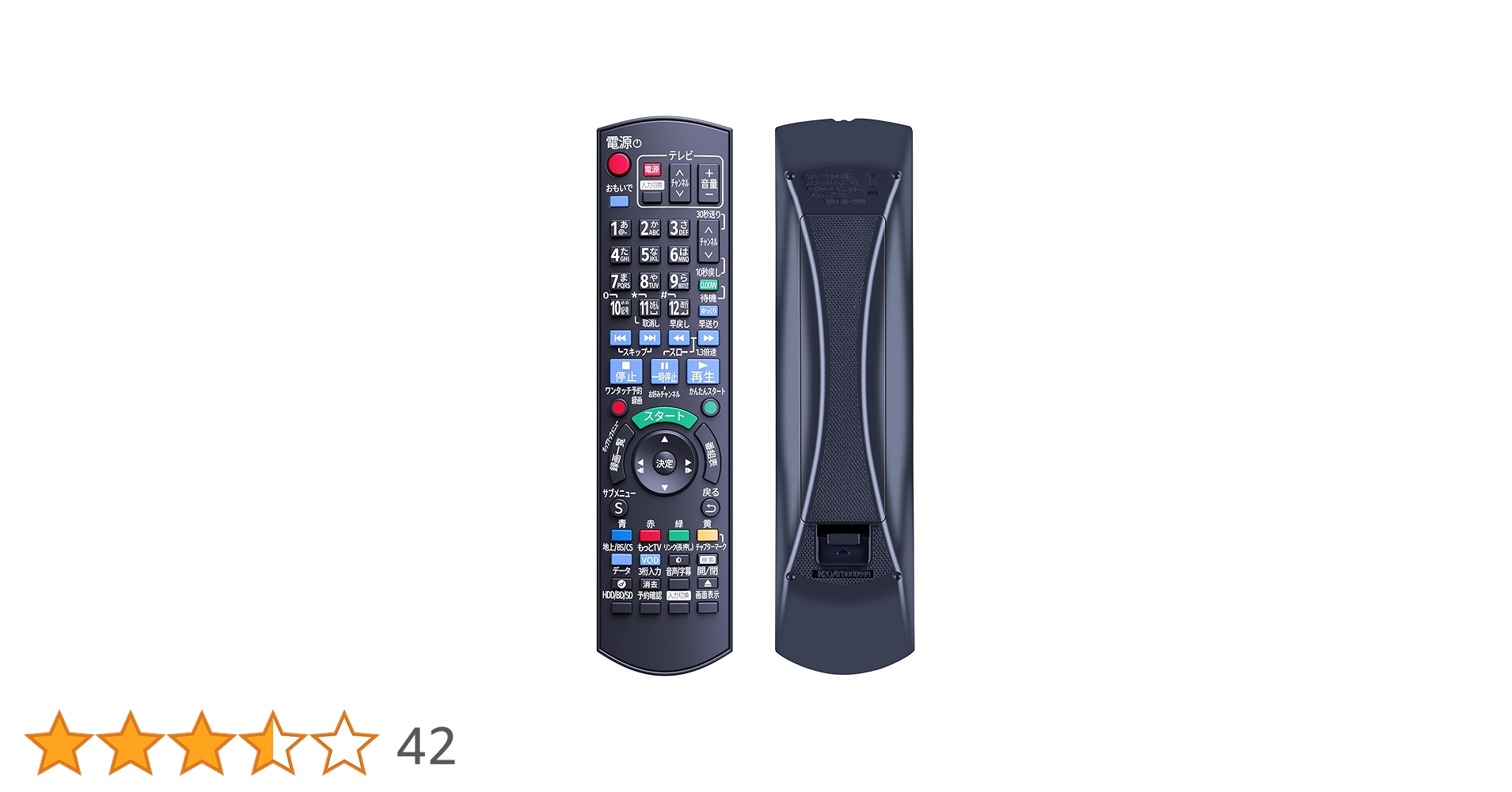 Amazon.co.jp: ディーガリモコン N2QAYB000918 panasonic ir6